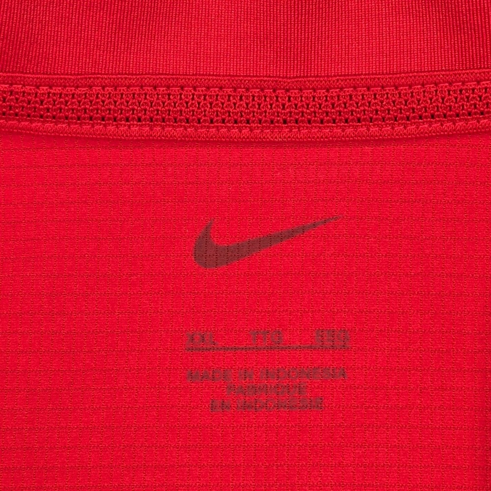 Nike Dri-FIT Red Football Polo Shirt Men's 2XL Embroidered H‎ Logo Athletic - Picture 4 of 11